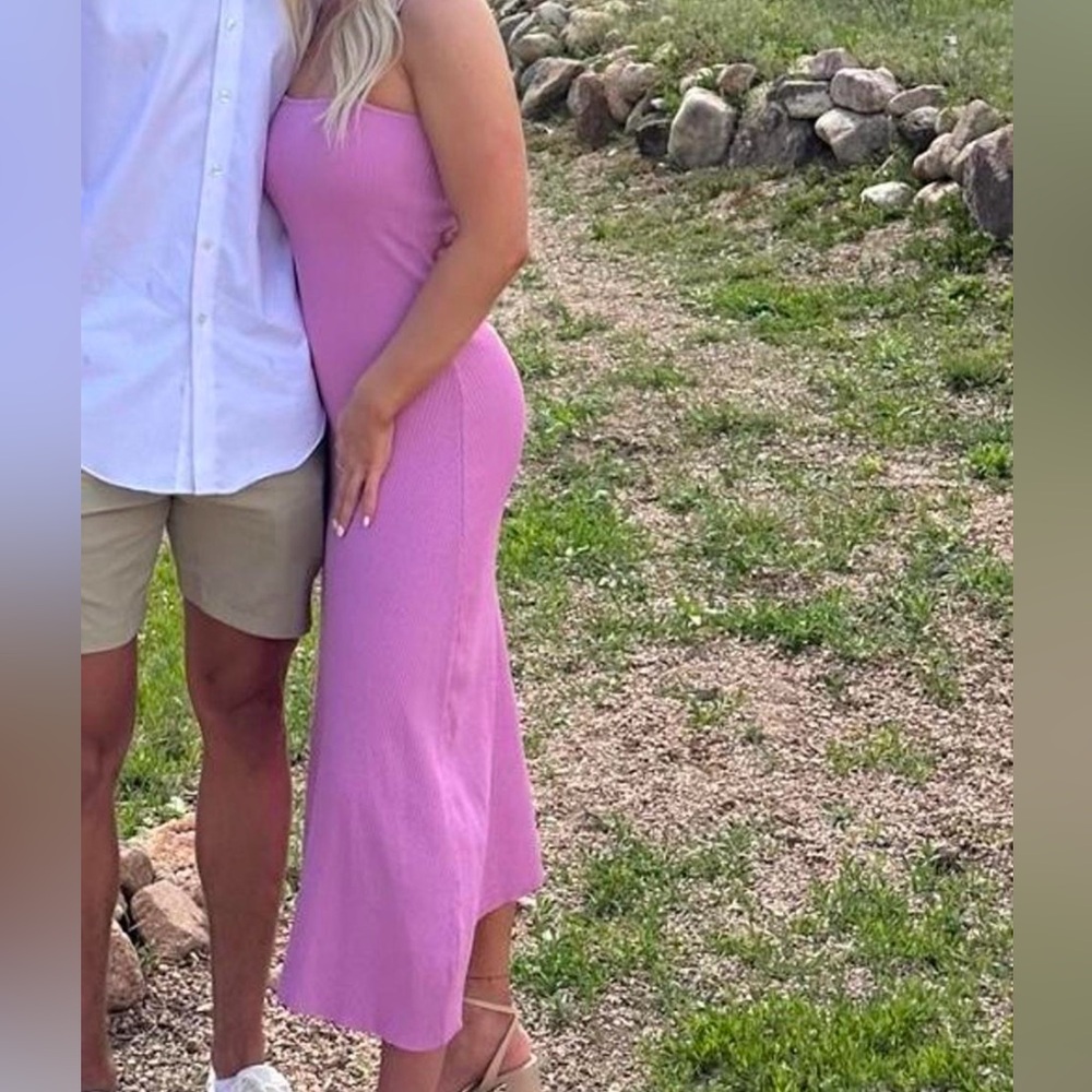Minkpink Pink Midi Dress